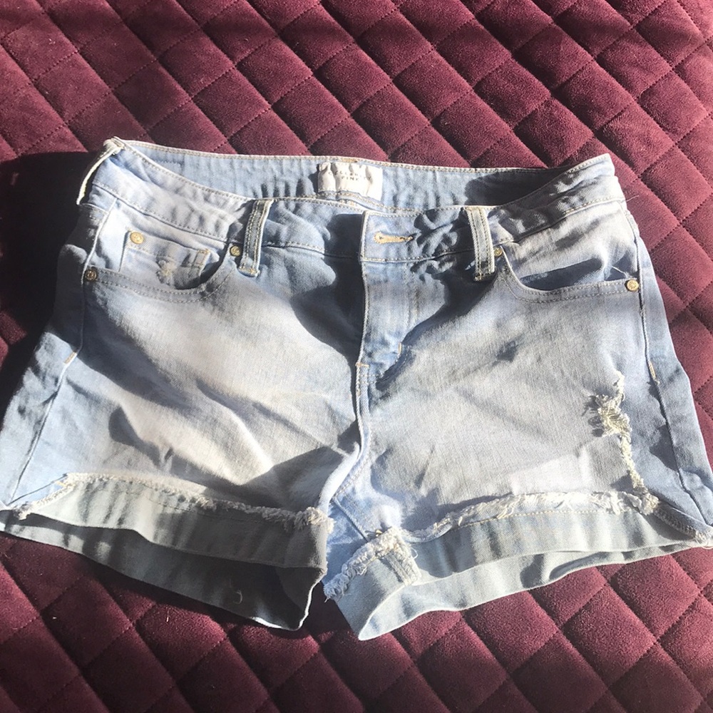 Light blue shorts